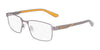 Dragon DR5017 Eyeglasses | Size 55 / Satin Gun/Grey/Apricot
