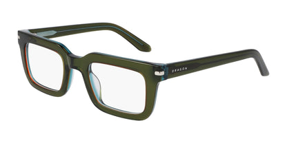 Dragon DR2050 Eyeglasses Green Laminate