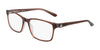 Dragon DR2040 Eyeglasses | Size 56 / Brown Crystal Laminate