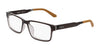 Dragon DR9015 Eyeglasses | Size 53 / Brown Laminate