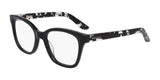 Dragon DR2054 Eyeglasses Black / Black Crystal Tort