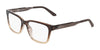 Dragon DR9017 Eyeglasses | Size 53 / Tobacco Horn Gradient