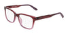 Dragon DR9017 Eyeglasses | Size 53 / Plum Horn Gradient