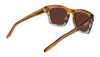 Dragon WAVERLY Sunglasses | Size 53 / Brown Teal Gradient/Lumalens Rose Co