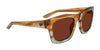 Dragon WAVERLY Sunglasses | Size 53 / Brown Teal Gradient/Lumalens Rose Co