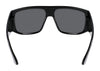 Dragon FIN Sunglasses | Size 62 / Shiny Black/Lumalens Smoke