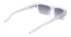 Dragon JOSIAH Sunglasses | Size 55 / Crystal/Lumalens Smoke Gradient