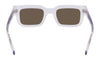 Dragon EZRA Sunglasses | Size 50 / Shiny Crush Crystal/Lumalens Brown