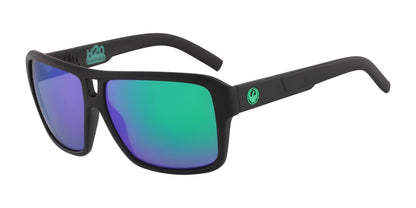 Dragon THE JAM Sunglasses H2o Matte Blk / Lumalens Grn Ion P