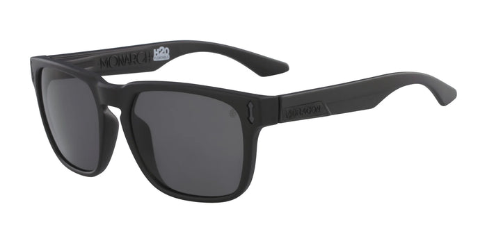 Dragon MONARCH Sunglasses | Size 55 / H2o Matte Black / Lumalens Smk P