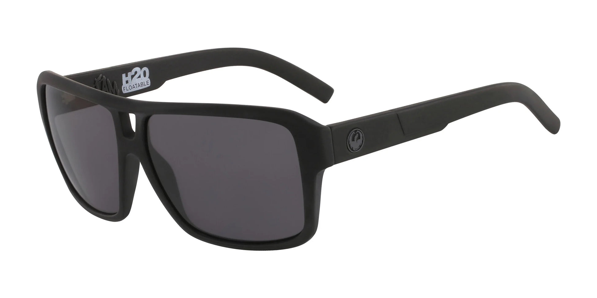 Dragon THE JAM Sunglasses H2o Matte Blk / Lumalens Smk P