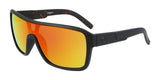 Dragon THE REMIX Sunglasses Matte Black / Inferno / Lumalens Red Ion