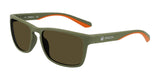 Dragon BLAISE Sunglasses Matte Olive / Lumalens Brown