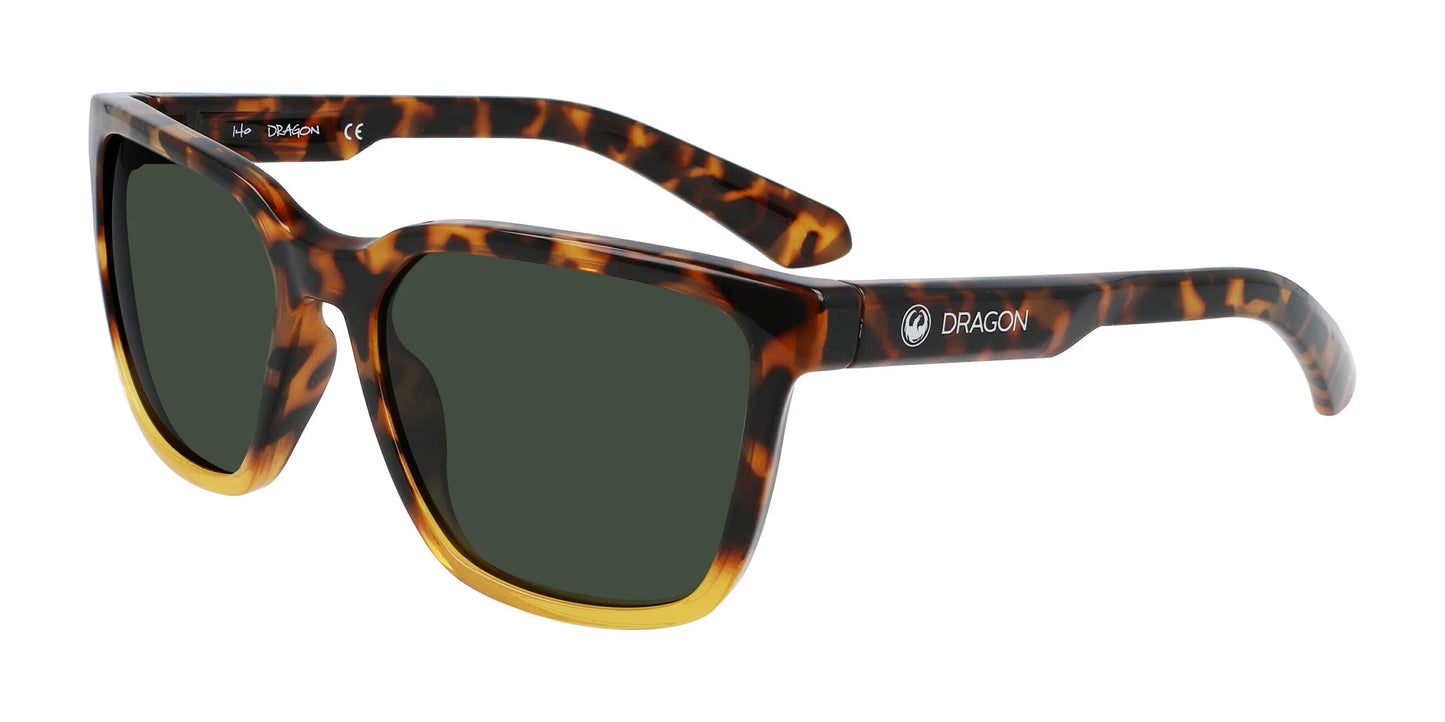 Dragon BURGEE Sunglasses Shiny Tortoise Gradient / Lumalens G15