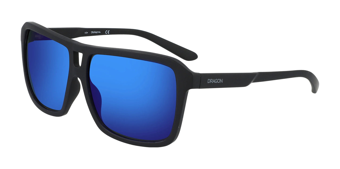 Dragon THE JAM UPCYCLED Sunglasses Matte Black / Lumalens Blue Ion