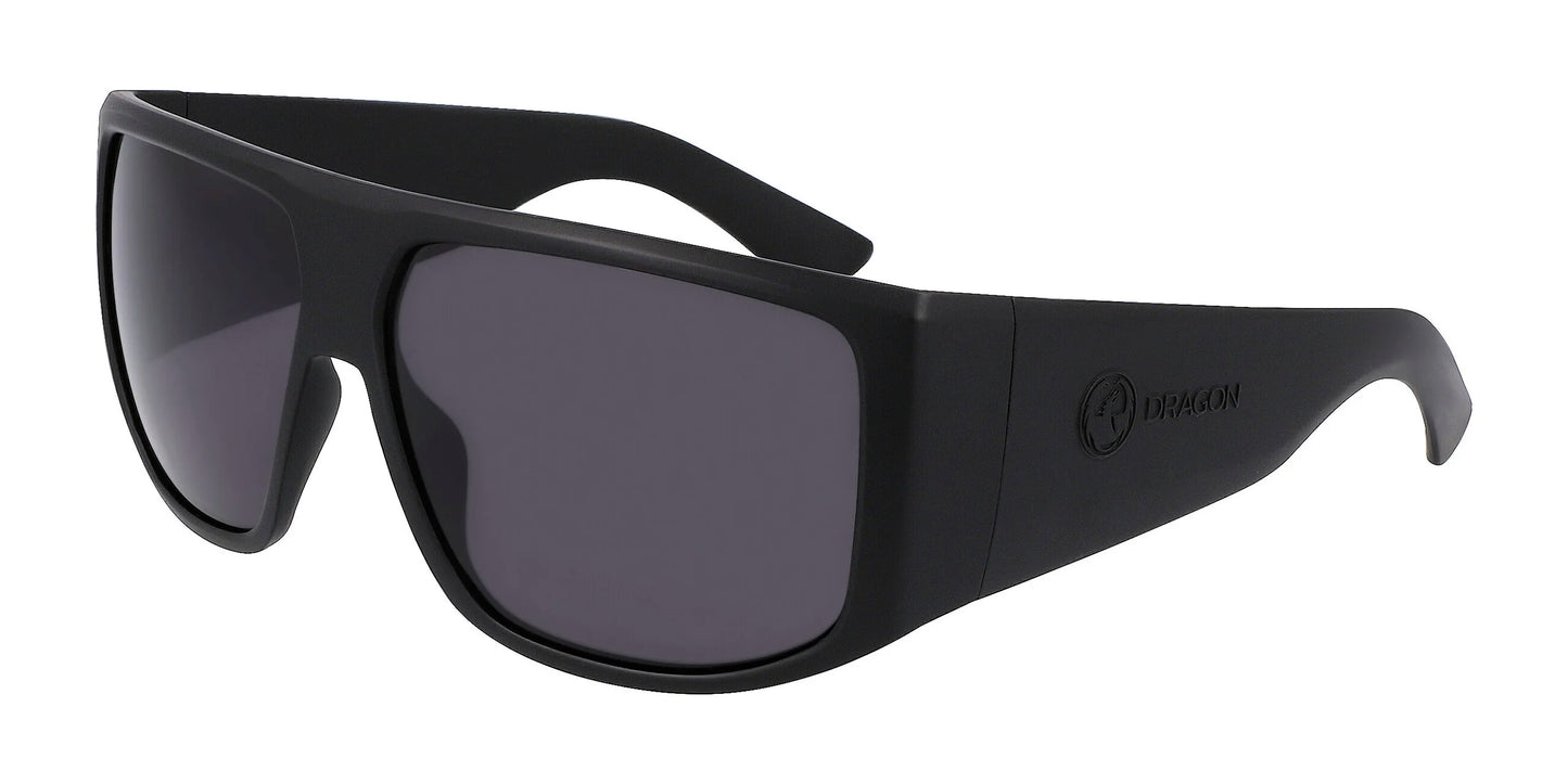 Dragon FIN Sunglasses Matte Black / Lumalens Smoke Polar