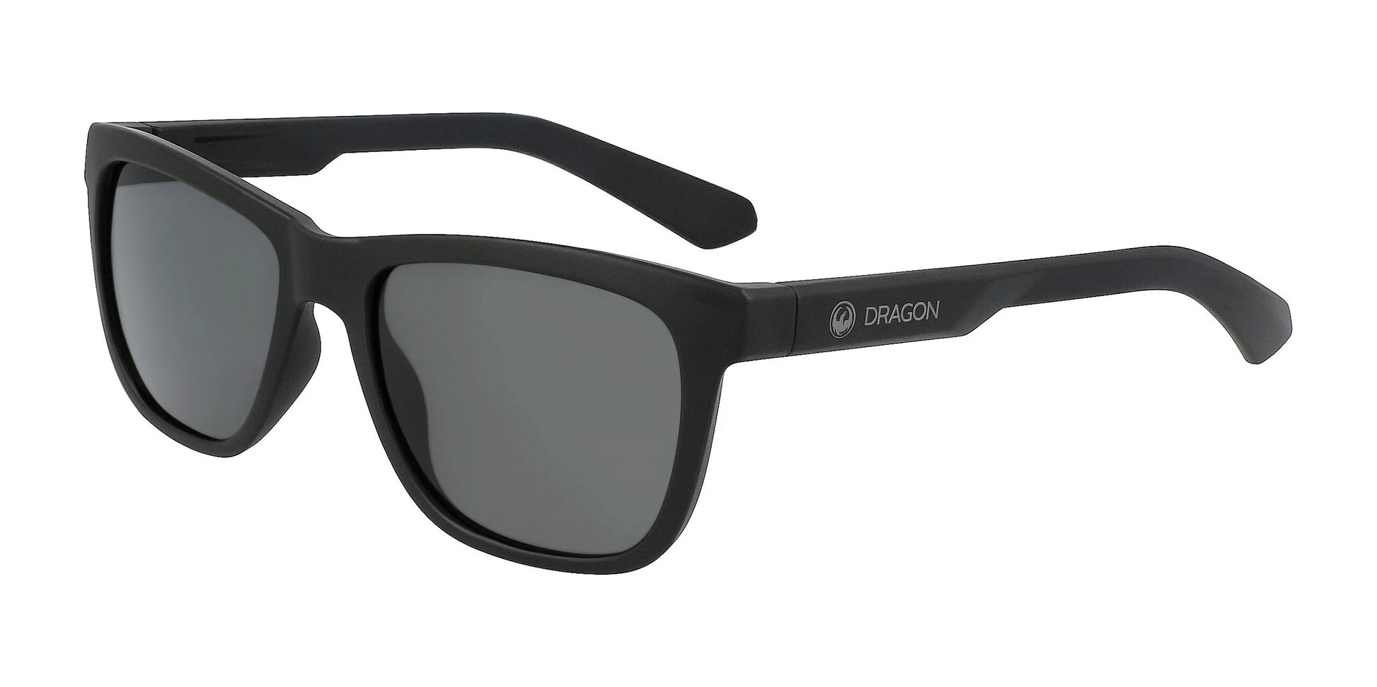 Dragon BISHOP Sunglasses Matte Black H2o / Lumalens Smoke Polar