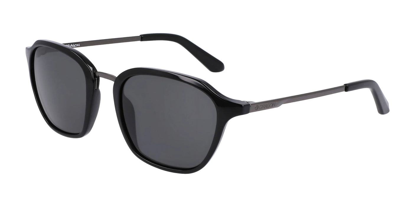 Dragon FALLON Sunglasses Shiny Black / Lumalens Smoke