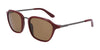 Dragon FALLON Sunglasses | Size 54 / Shiny Oxblood/Lumalens Brown