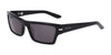 Dragon JOSIAH Sunglasses | Size 55 / Shiny Black/Lumalens Smoke