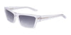 Dragon JOSIAH Sunglasses | Size 55 / Crystal/Lumalens Smoke Gradient