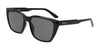 Dragon LUNA Sunglasses | Size 55 / Shiny Black/Lumalens Smoke