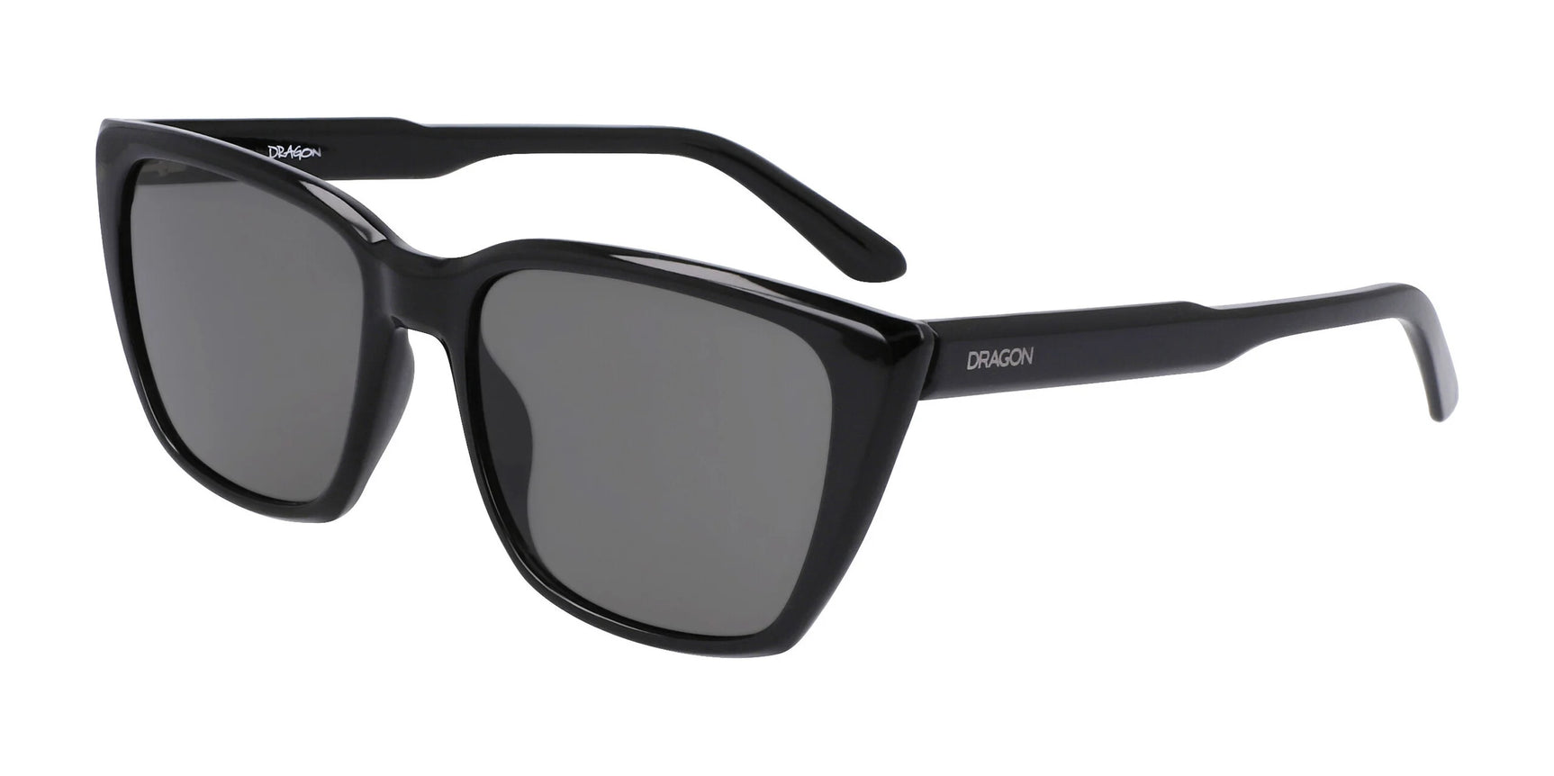 Dragon LUNA Sunglasses Shiny Black / Lumalens Smoke