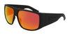 Dragon FIN Sunglasses | Size 62 / Matte Black Lumalens Red Ion Polar