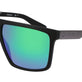 Matte Black Lumalens Green Ion Polar