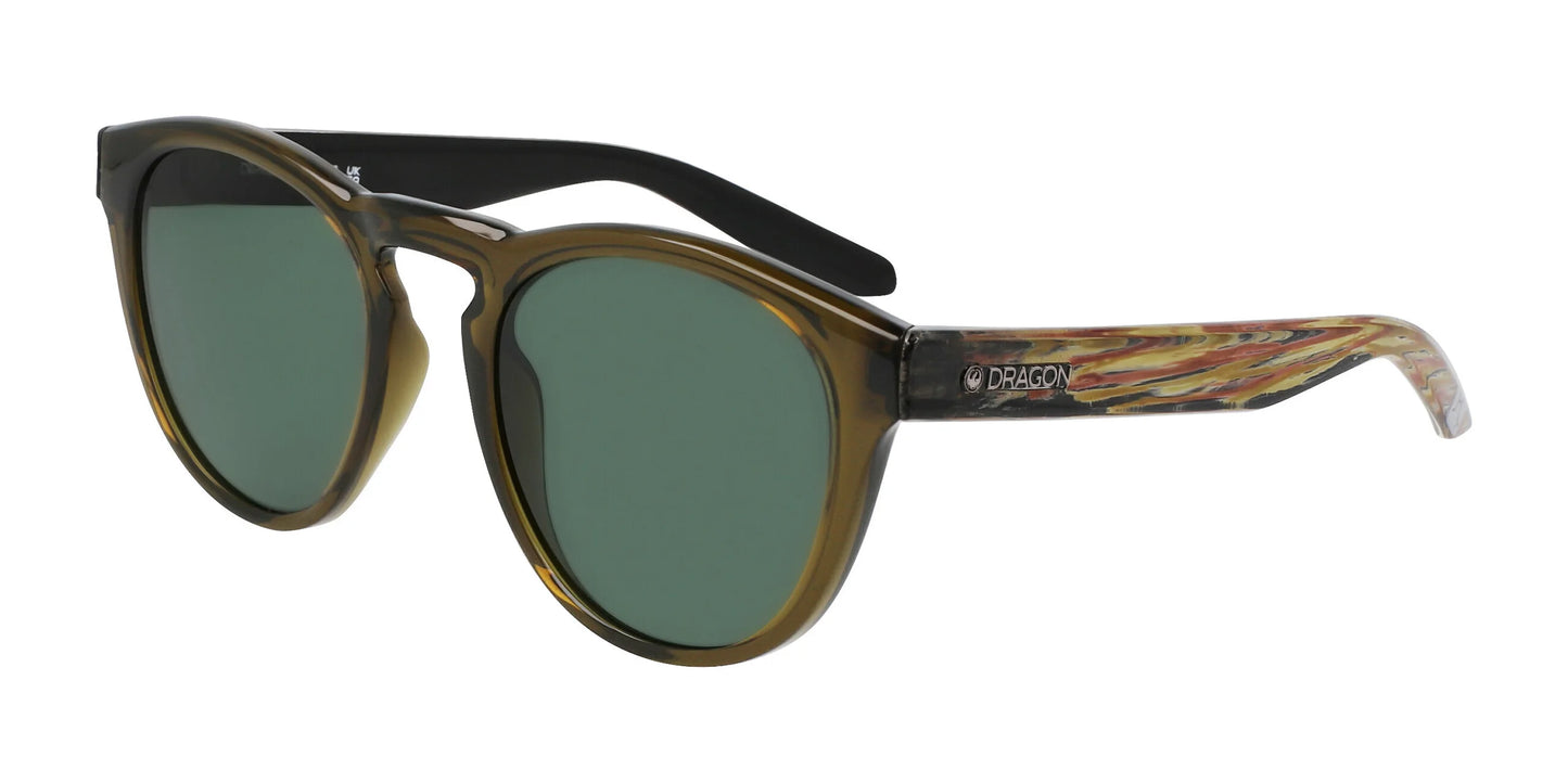 Dragon OPUS Sunglasses Shiny Olive / Olive Resin / Lumalens G