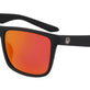 Matte Black Lumalens Red Ion Polar