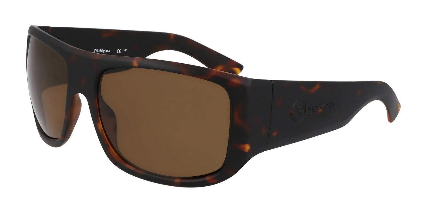 Dragon CALYPSO Sunglasses Matte Tortoise / Lumalens Brown Polar