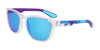 Dragon DUNE ATH Sunglasses | Size 55 / Crystal/Benchetler/Lumalens Blue Ion