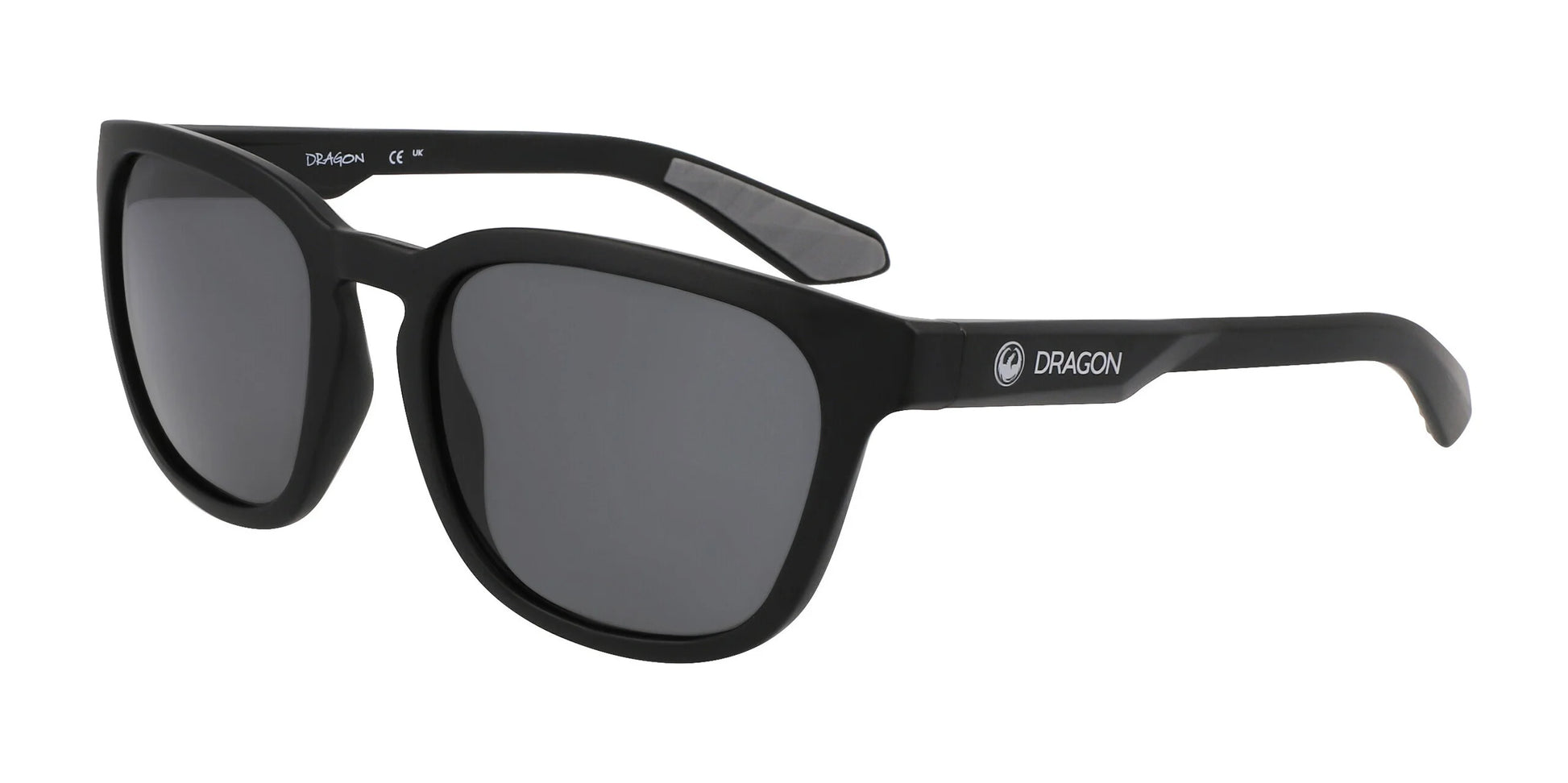 Dragon DUNE H20 Sunglasses Matte Black H2o / Lumalens Smoke Polar
