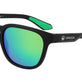 Matte Black H2o/Lumalens Green Ion P