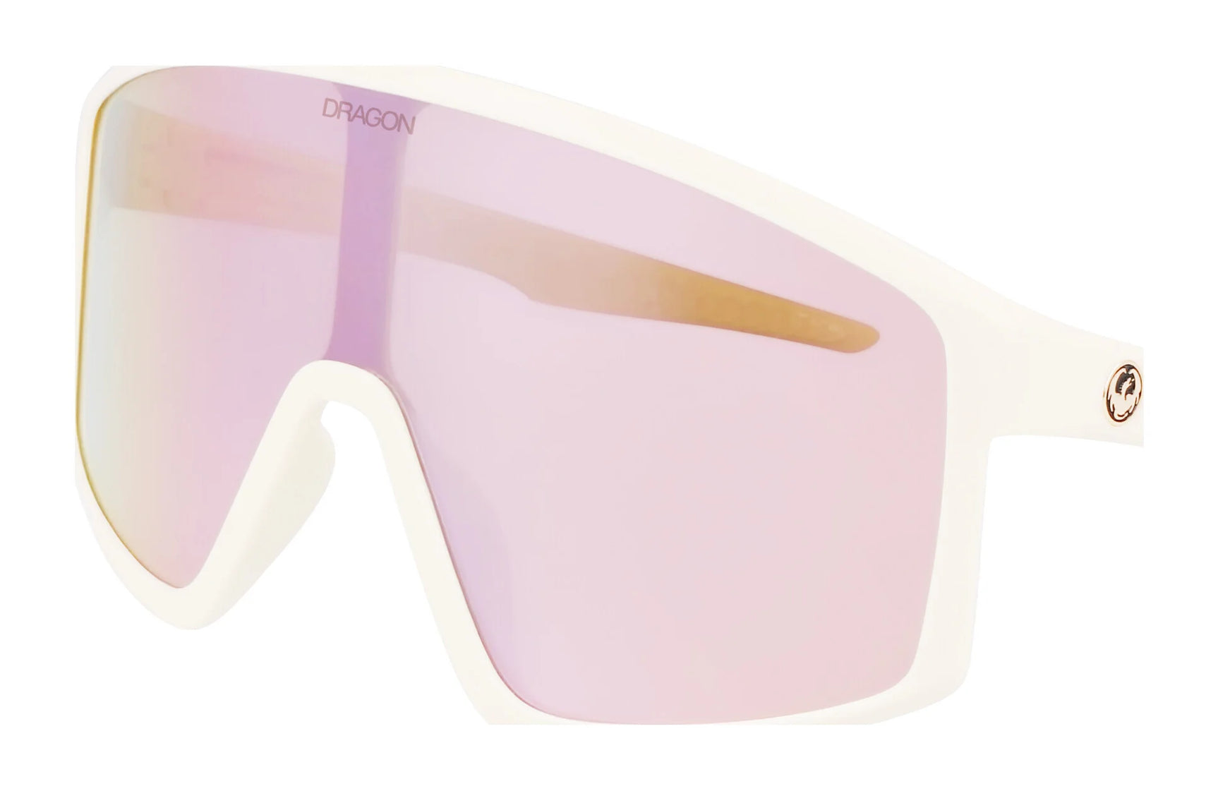 Dragon AMPED Sunglasses Cream / Lumalens Rose Ion