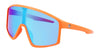 Dragon AMPED Sunglasses | Size 61 / Matte Flame/Lumalens Blue Ion