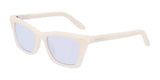 Dragon KEELY Sunglasses Cream / Lumalens Blue