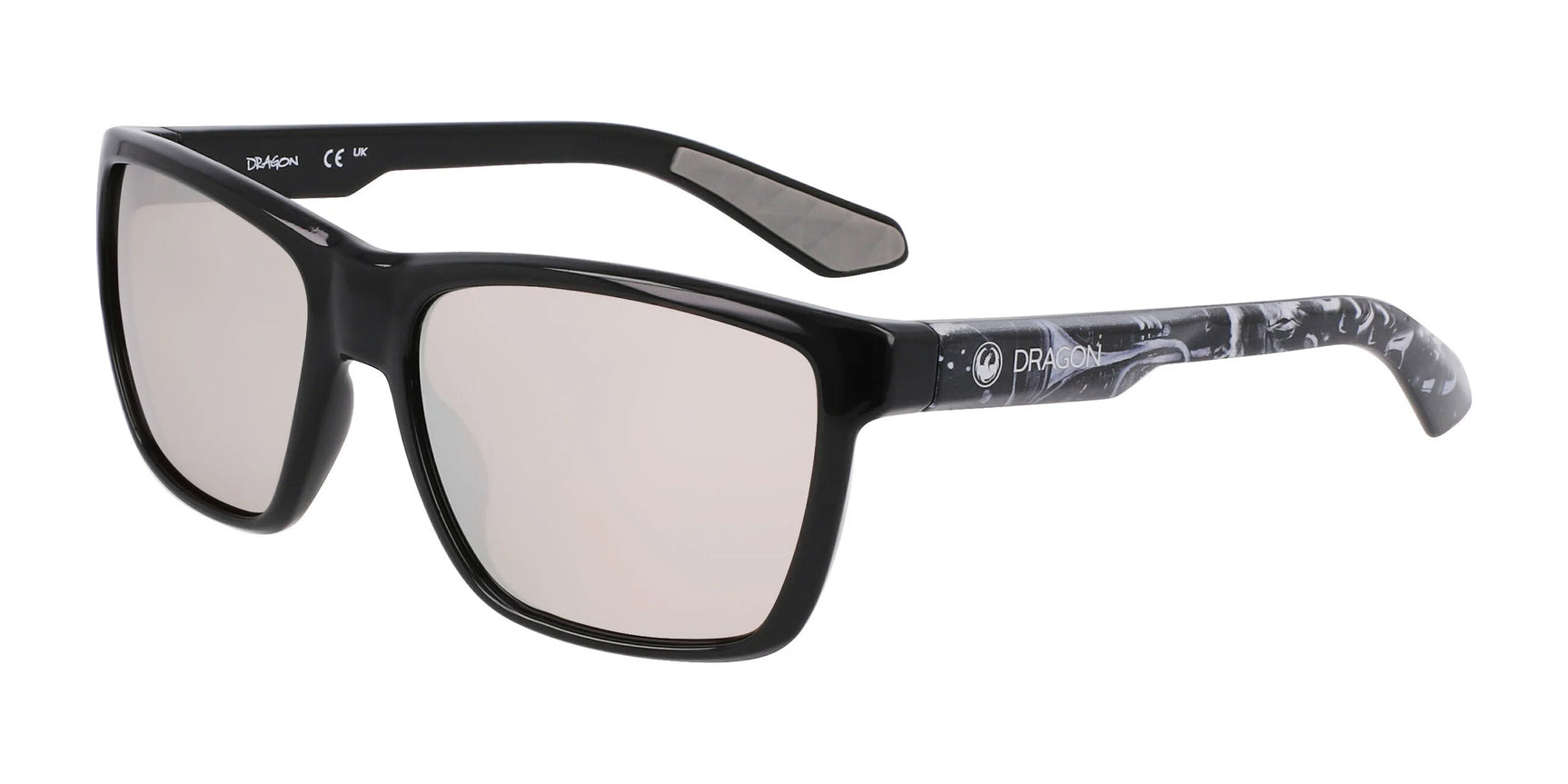 Dragon DALE ATH Sunglasses Blk / Bw Benchetler / Lumalens Silv Ion