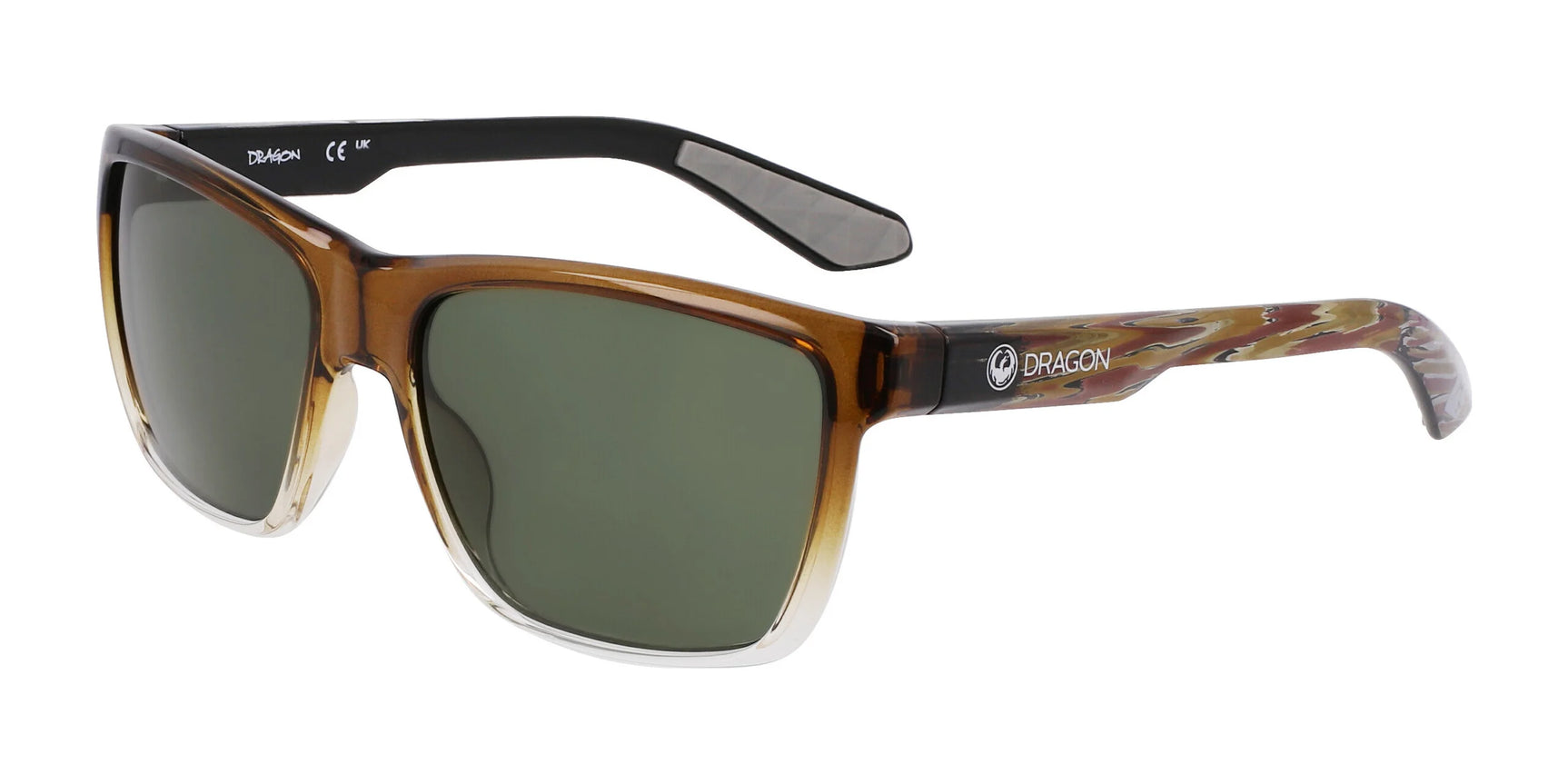 Dragon DALE ATH Sunglasses Olive Grad / Olive Resin / Lumalens G15