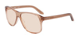 Dragon BODHI Sunglasses Brown Crystal / Lumalens Peach