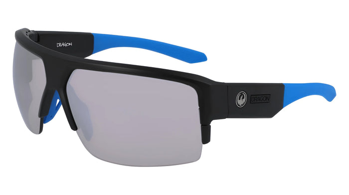 Dragon RIDGE X Sunglasses / Black / Lumalens Orange Ion / Size 72
