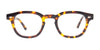 Easy3Clip EC654 Eyeglasses with Clip-on Sunglasses | Size 49 / Tort Red