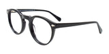 Easy3Clip EC655 Eyeglasses with Clip-on Sunglasses Black