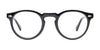 Easy3Clip EC655 Eyeglasses with Clip-on Sunglasses | Size 47 / Black