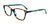 Easy3Clip EC697 Eyeglasses with Clip-on Sunglasses | Size 51 / Tortoise & Teal
