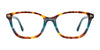 Easy3Clip EC697 Eyeglasses with Clip-on Sunglasses | Size 51 / Red & Black & Teal