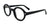 Easy3Clip EC700 Eyeglasses with Clip-on Sunglasses | Size 43 / Black