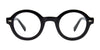 Easy3Clip EC700 Eyeglasses with Clip-on Sunglasses | Size 43 / Black