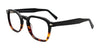 Easy3Clip EC701 Eyeglasses with Clip-on Sunglasses | Size 48 / Black & Tortoise